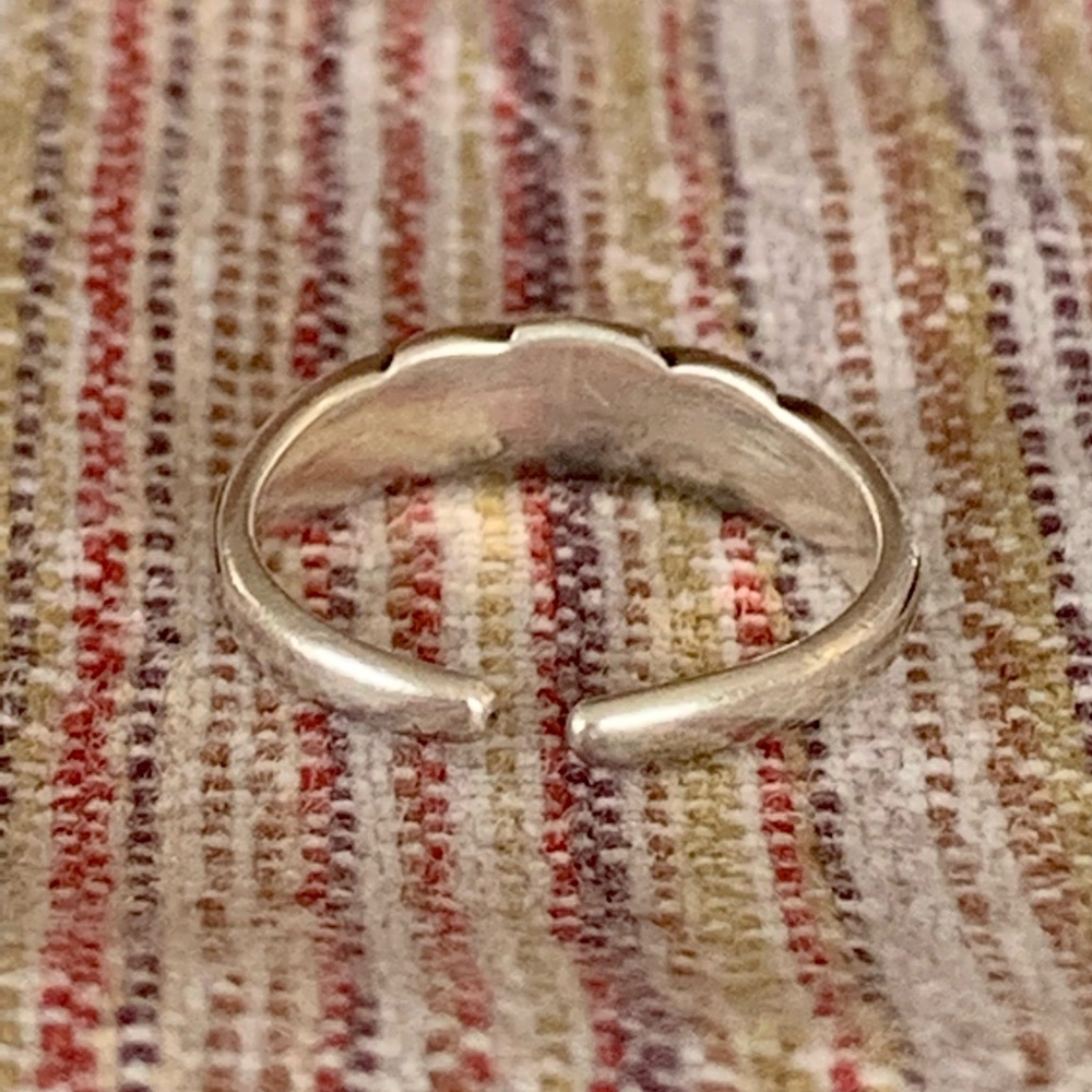 Sterling Silver Toe Or Midi Ring - image 5